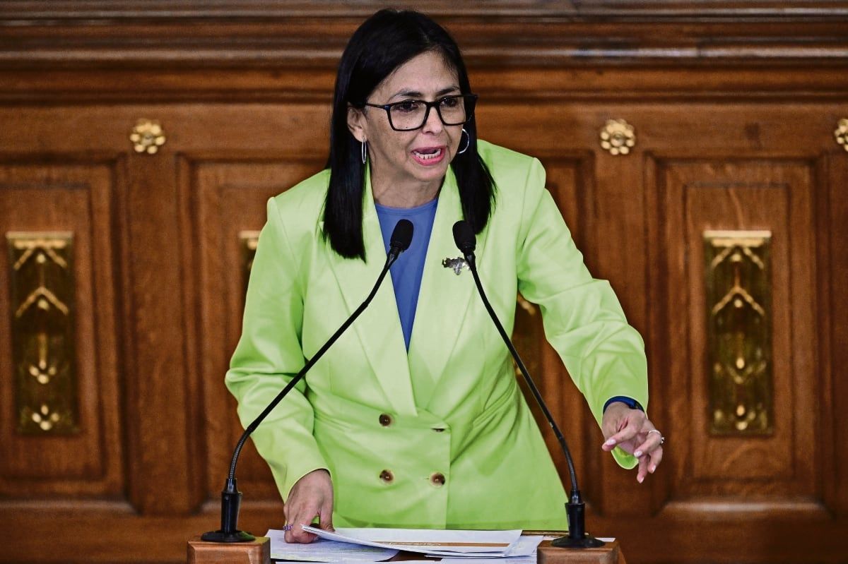 Delcy-Rodriguez-viaja-a-La-Haya-para-audiencias-de-la-CIJ-sobre-el-Esequibo