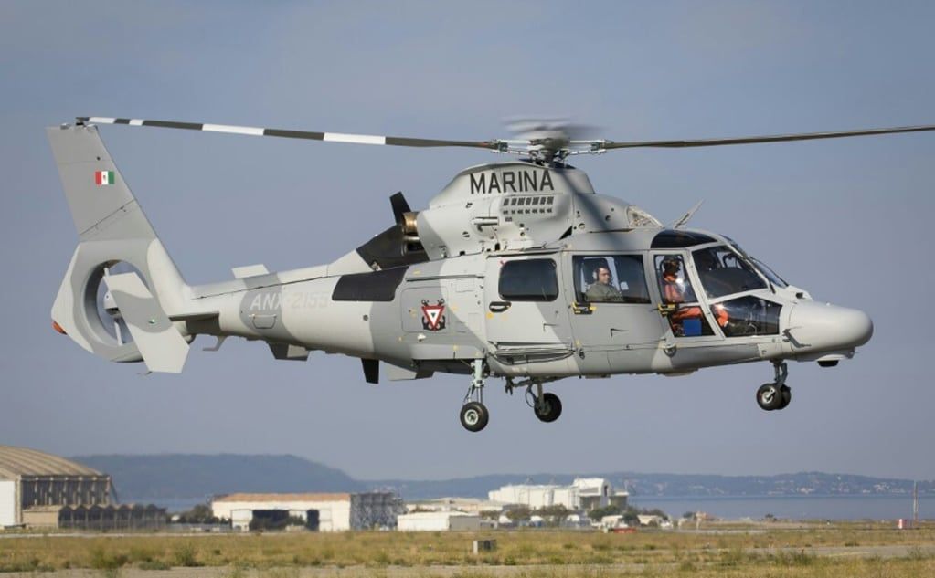 Helicoptero-realizo-aterrizaje-de-emergencia-en-Mazatlan-por-falla-en-motor